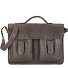  Nature Briefcase Leather 40 cm Model grey