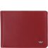  Polo Portfel Ochrona RFID Skóra 12 cm Model rot