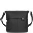  Mademoiselle.M Torba na ramię 25 cm Model nubuk black