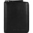  Colombiana Portfel Ochrona RFID Skórzany 10.5 cm Model black