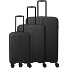  Air Stripe 4 kółka Zestaw walizek 3-części z funkcją poszerzenia Model black