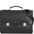  Valencia Teczka Skóra 43 cm Komora na laptopa Model black