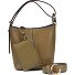  Halo Mini Torba Handbag Skórzany 17 cm Model dried thyme