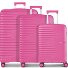  Pacific 4 kółka Zestaw walizek 3-części Model pink