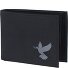  New Cryptan Portfel Ochrona RFID 11 cm Model schwarz-freedom pigeon grey