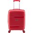  3800 4 kółka Walizka kabinowy 55 cm z plisą rozprężną Model crimson red