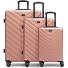  Essentials 07 3-SET 4 kółka Zestaw walizek 3-części Model rose 2