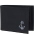  New Cryptan Portfel Ochrona RFID 11 cm Model schwarz-freedom anchor grey