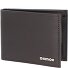  Leather Portfel Ochrona RFID Skóra 11 cm Model braun-pure 2.0metal square