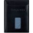  Secure Slim Portfel Ochrona RFID Skórzany 8 cm Model schwarz