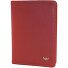  Polo Identity Card Case RFID Leather 9 cm Model rot