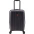  5000 4 kółka Walizka kabinowy 55 cm z plisą rozprężną Model black