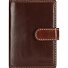  Oxford Portfel Ochrona RFID Skórzany 10 cm Model mocha