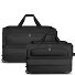  Zestaw 2-kołowych toreb podróżnych Duffle Essentials 2 szt. M+L z elastycznym zagięciem Model black