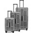  Crate Trunks 4 kółka Zestaw walizek 3-części Model stealth grey