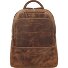  Vintage Plecak Skórzany 43 cm Komora na laptopa Model brown