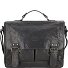  Baggie Briefcase Leather 35 cm Laptop Compartment Model schwarz