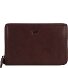  Arezzo Etui na karty kredytowe Ochrona RFID Skórzany 11.5 cm Model tabak