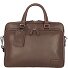 Authentic Briefcase Leather 38 cm Laptop Compartment Model cafe Authentic Briefcase Leather 38 cm Laptop Compartment Model cafe