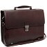  Salvatore Briefcase Messenger Skórzany 42 cm Komora na laptopa Model brown