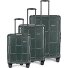 Crate Reflex 4 kółka Zestaw walizek 3-części Model emeraldgreen