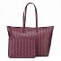  Monogram Zely Shopper Bag 37 cm Model mono winetasting damson