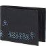  New Cryptan Portfel Ochrona RFID 8.5 cm Model schwarz-jumping jack 2.0 cyan