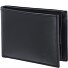  Leather Portfel Ochrona RFID Skóra 11 cm Model schwarz-ox 2.0