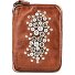  Tosca Portfel Ochrona RFID Skóra 13 cm Model cognac