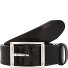  Skórzany pasek casual Model schwarz | 95 cm