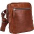  Cambridge Torba na ramię skórzana 18 cm Model cognac