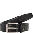  Business Belt Leather Model black | 110 cm
