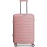  London 4 kółka Walizka M 65 cm z plisą rozprężną Model rose