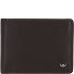  Polo RFID Wallet Leather 12 cm Model dunkelbraun