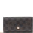  Cortina Piazza Europe Wallet RFID 18 cm Model seal brown