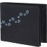  New Cryptan Portfel Ochrona RFID 12 cm Model schwarz-footsteps 2.0 cyan