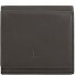 Skórzany portfel 9,5 cm Model coffee brown