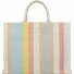  TH Beach Shopper Bag 44 cm Model striped canvas