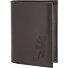  Leather Portfel Ochrona RFID Skóra 10 cm Model braun-lizard