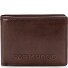  Memphis Portfel Ochrona RFID Skóra 12.5 cm Model dark brown