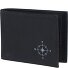  New Cryptan Portfel Ochrona RFID 11 cm Model schwarz-windrose 2.0grey