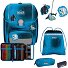  Genius Exklusiv Safety Light Zestaw tornistra Model Polar Blue