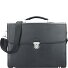  Oxford Briefcase Leather 41 cm Laptop Compartment Model schwarz
