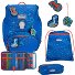  Alpha Satchel Set 4szt Superflash Model Blue Dino