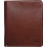  Bari Portfel Ochrona RFID Skórzany 10.5 cm Model cognac