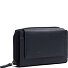  Orveta Portfel Ochrona RFID Skóra 13 cm Model navy