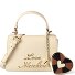  Heart Charm Torba Skóra 21 cm Model ivory