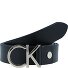  CK Logo Belt Leather Model black-lightgold | 80 cm