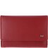  Polo Portfel Ochrona RFID Skóra 14 cm Model rot