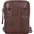  Skórzana torba na ramię Bronco 13 cm Model darkbrown